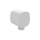 Vado Cameo Matt White Wall Outlet